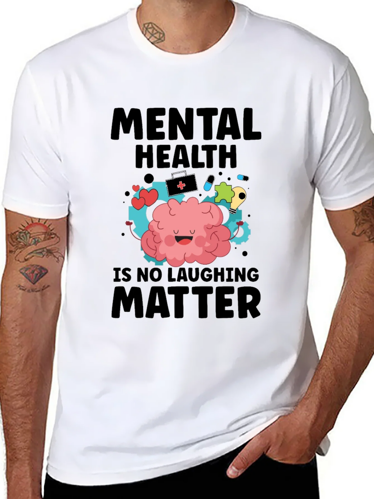 Mental Health Awareness Graphic T-Shirt product image 7