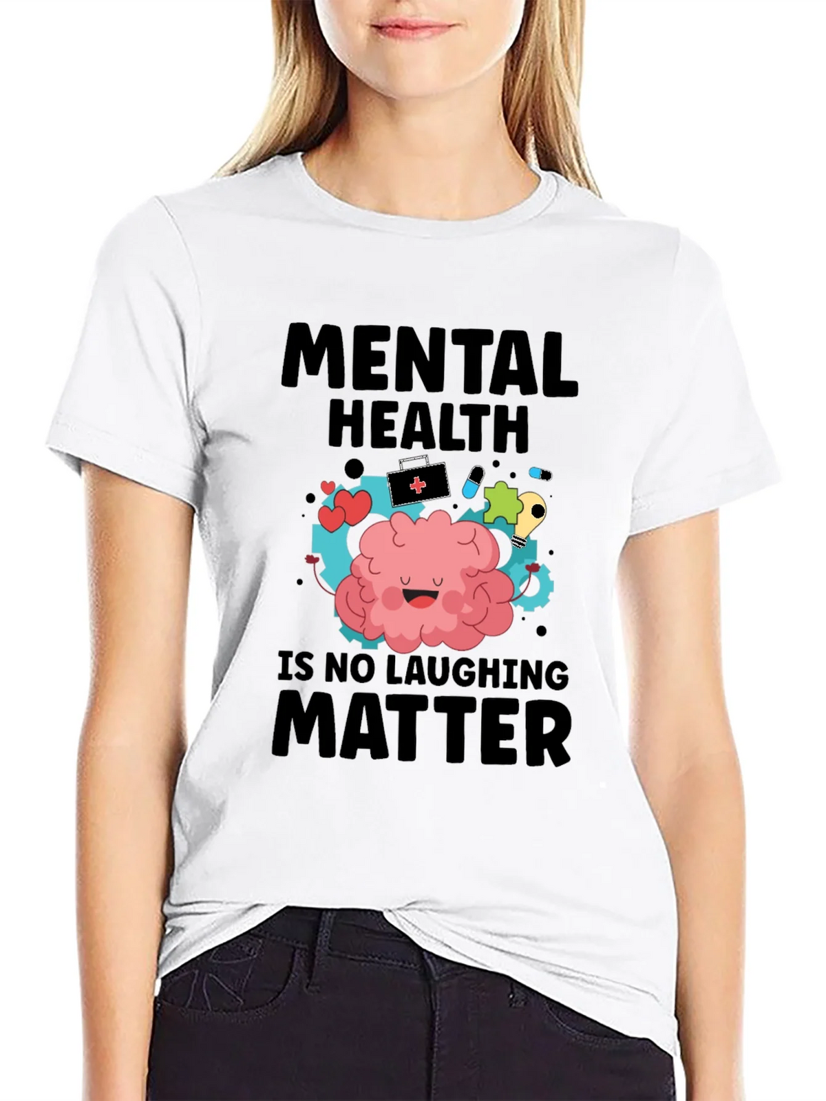 Mental Health Awareness Graphic T-Shirt product image 8