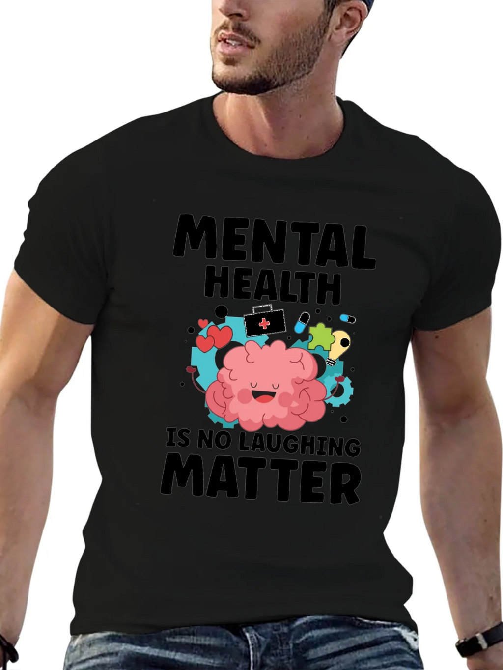 Mental Health Awareness Graphic T-Shirt product image 6
