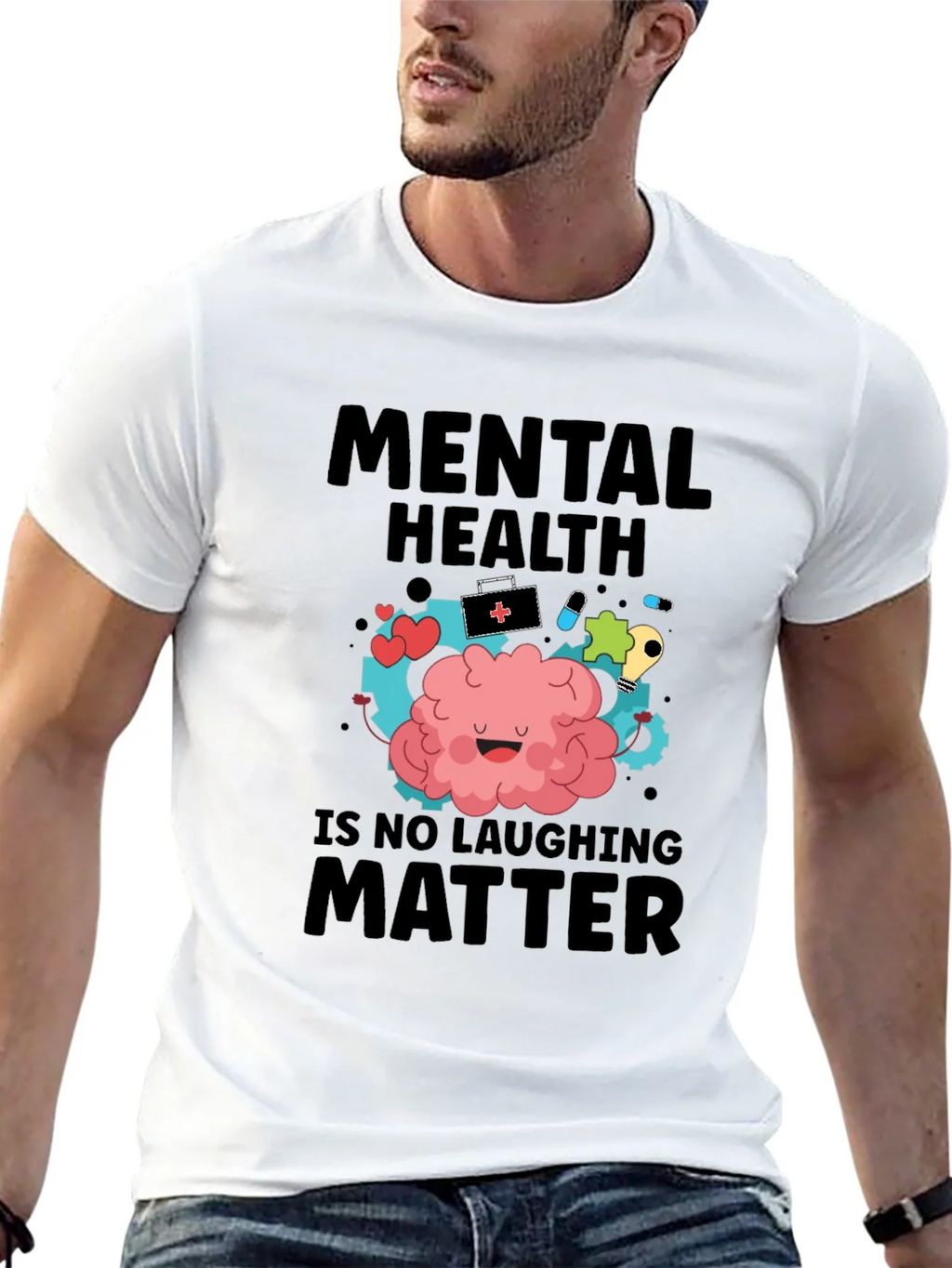 Mental Health Awareness Graphic T-Shirt product image 12