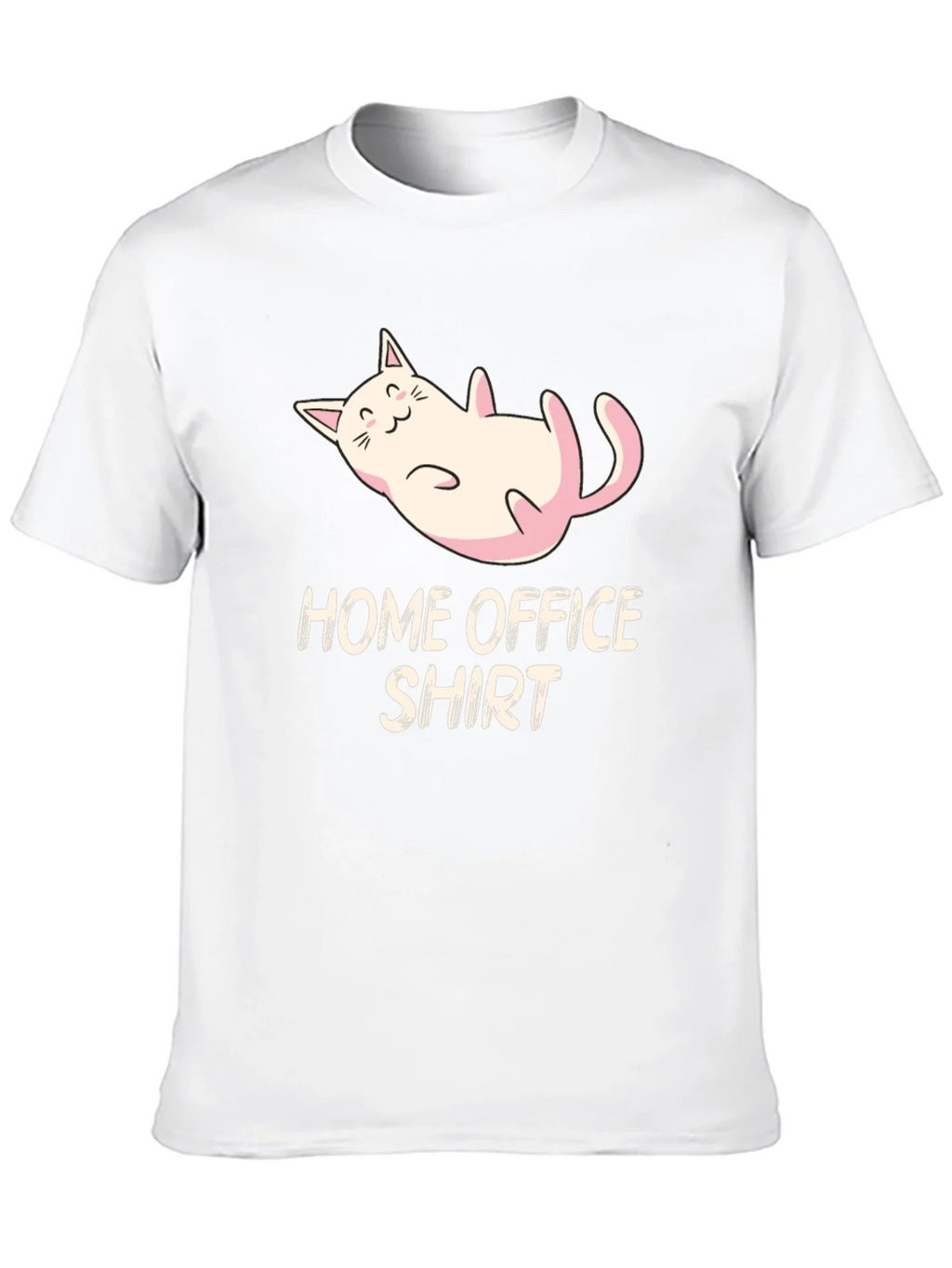 Home Office Cat Graphic Tee - Black product image 9