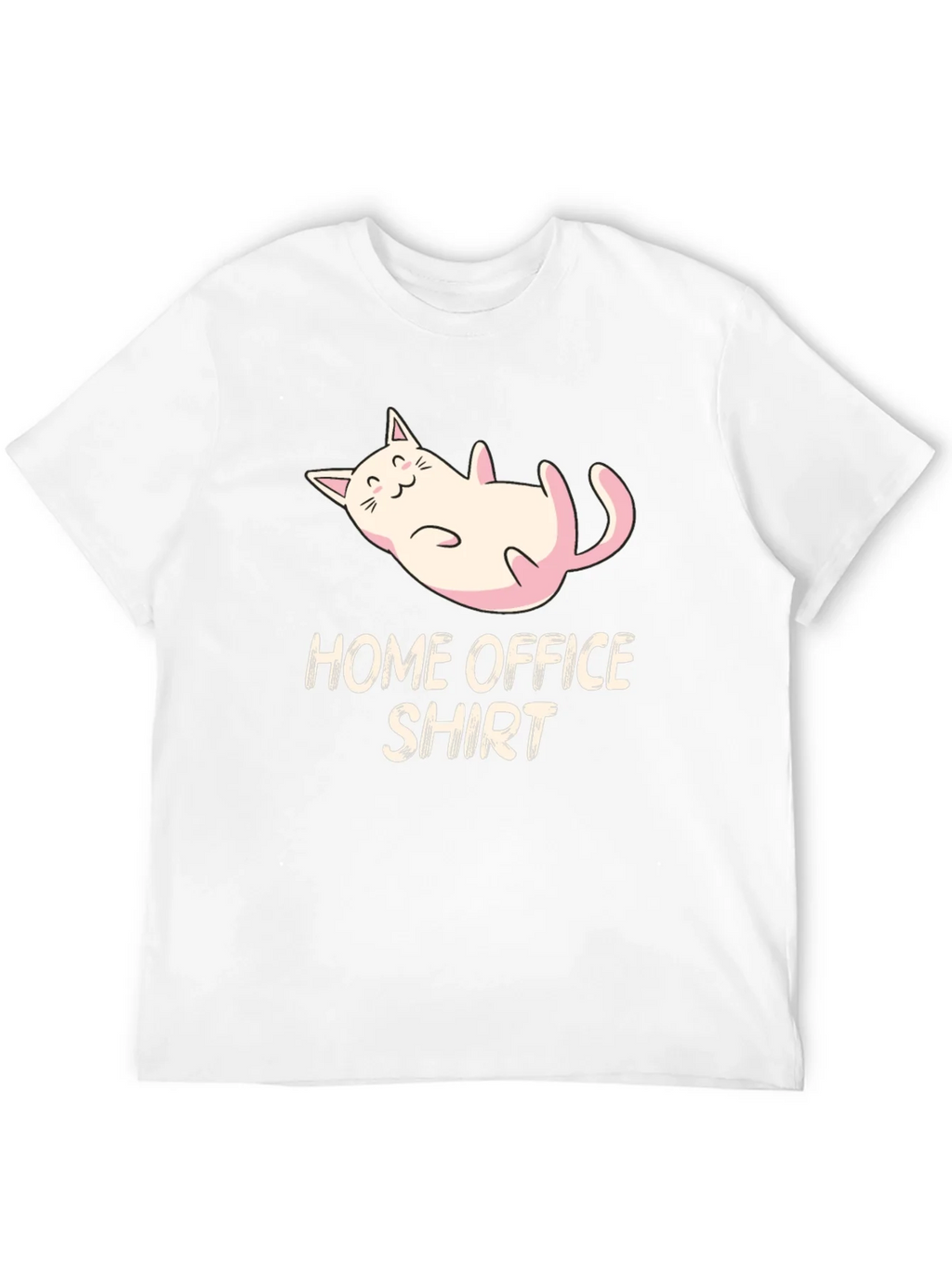 Home Office Cat Graphic Tee - Black product image 11