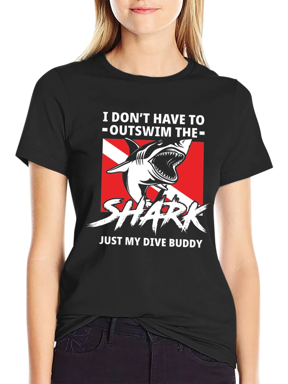 Dive Buddy Shark Graphic Tee product image 2