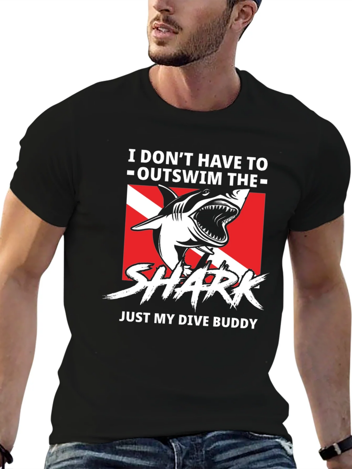 Dive Buddy Shark Graphic Tee product image 6