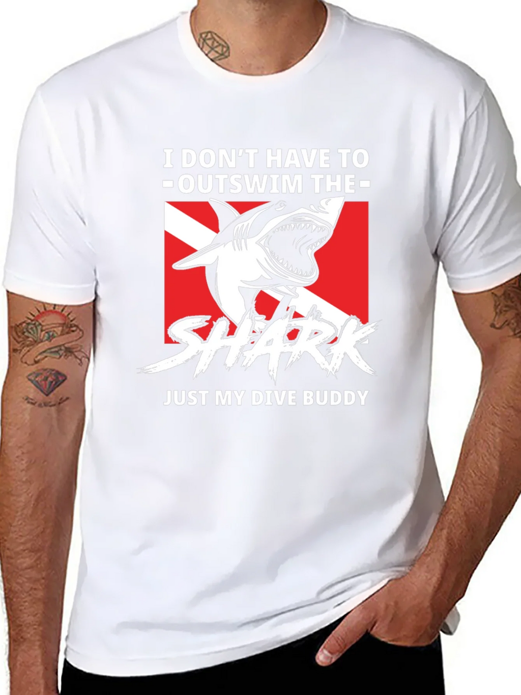 Dive Buddy Shark Graphic Tee product image 7