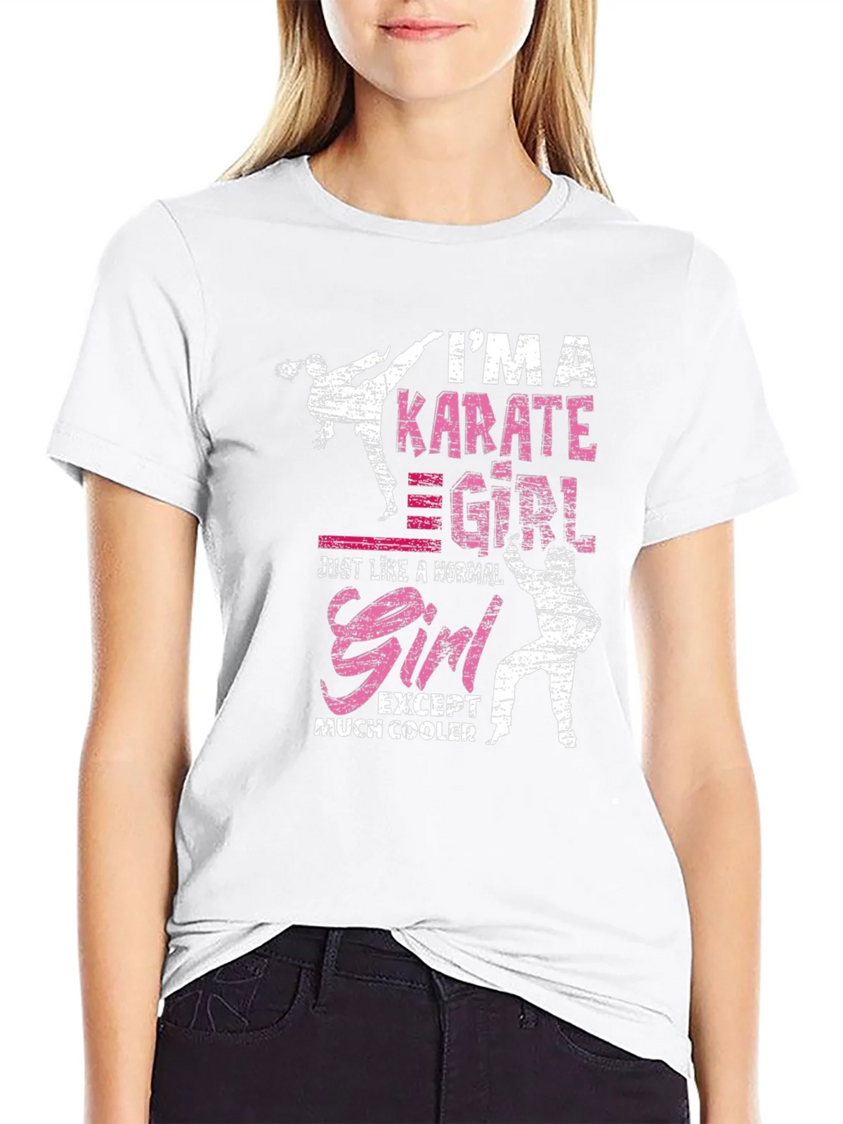 Im A Karate Girl T-Shirt product image 8