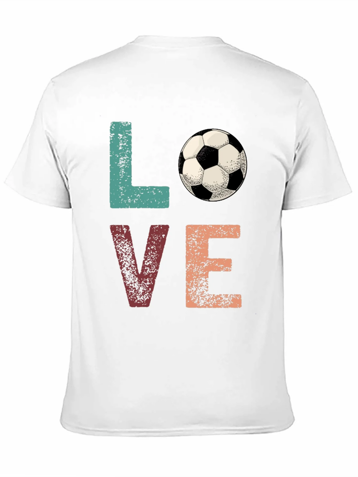 Love Soccer Graphic Tee - Black Cotton Shirt product image 10