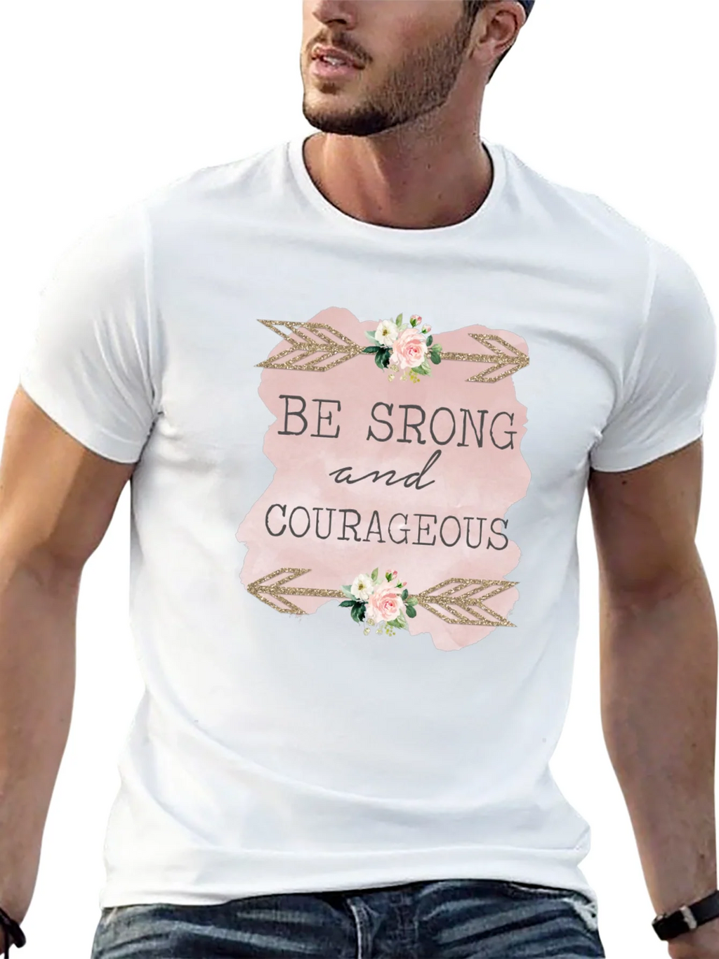 Be Strong & Courageous Graphic Tee - Unisex product image 12