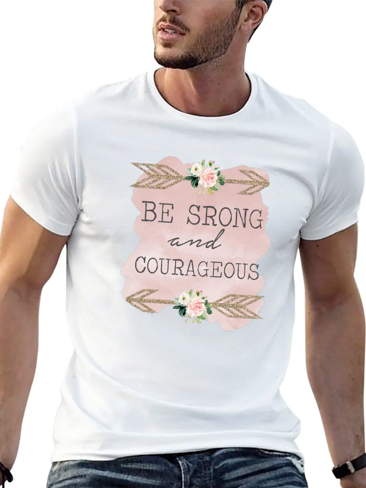 Be Strong & Courageous Graphic Tee - Unisex product image 12