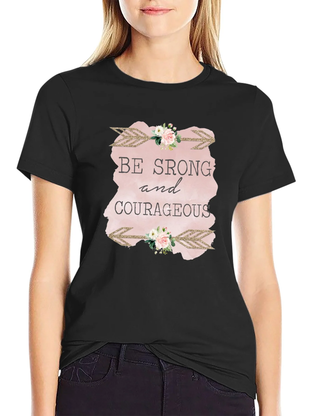 Be Strong & Courageous Graphic Tee - Unisex product image 2