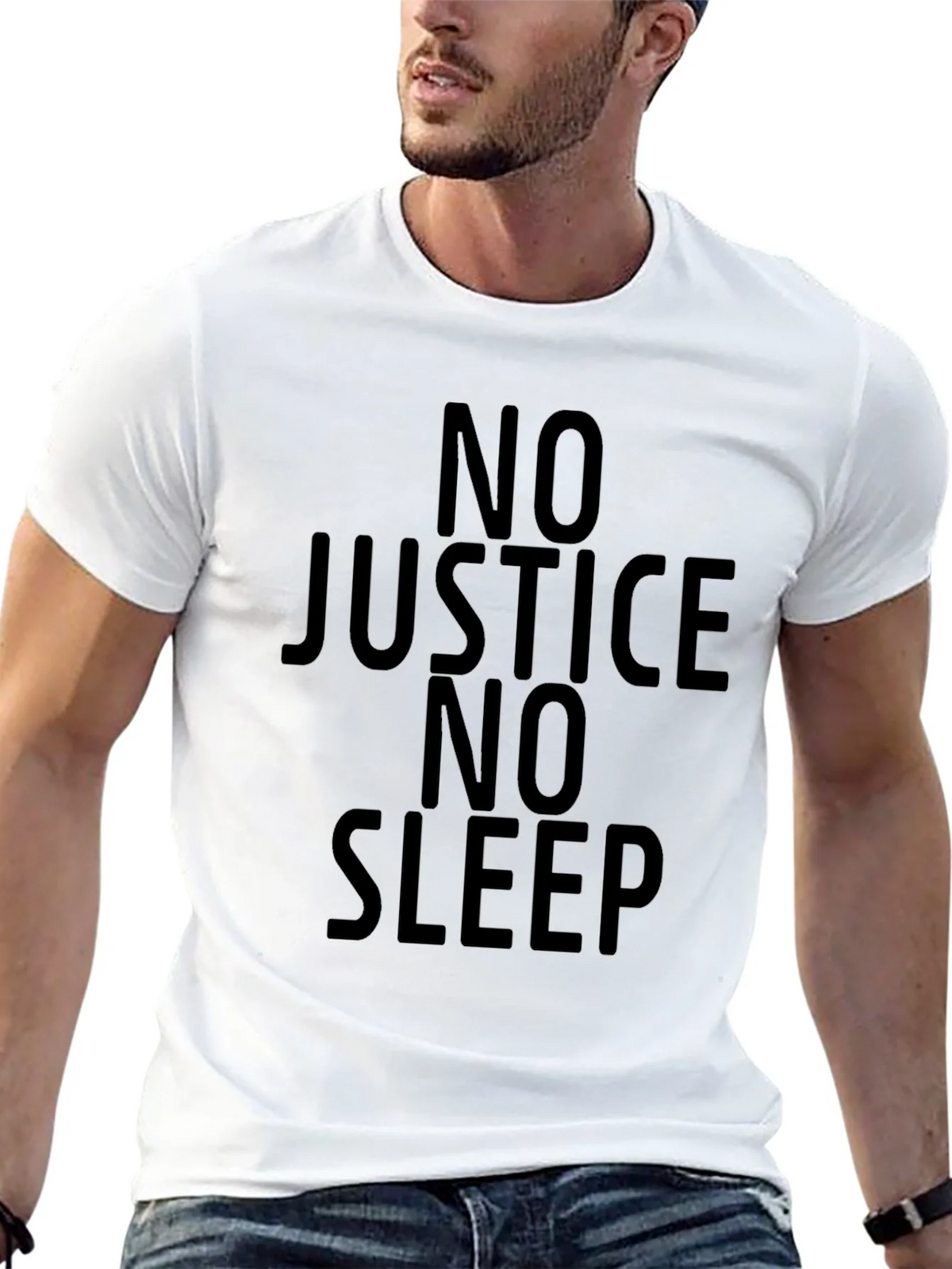 No Justice No Sleep Graphic T-Shirt product image 12