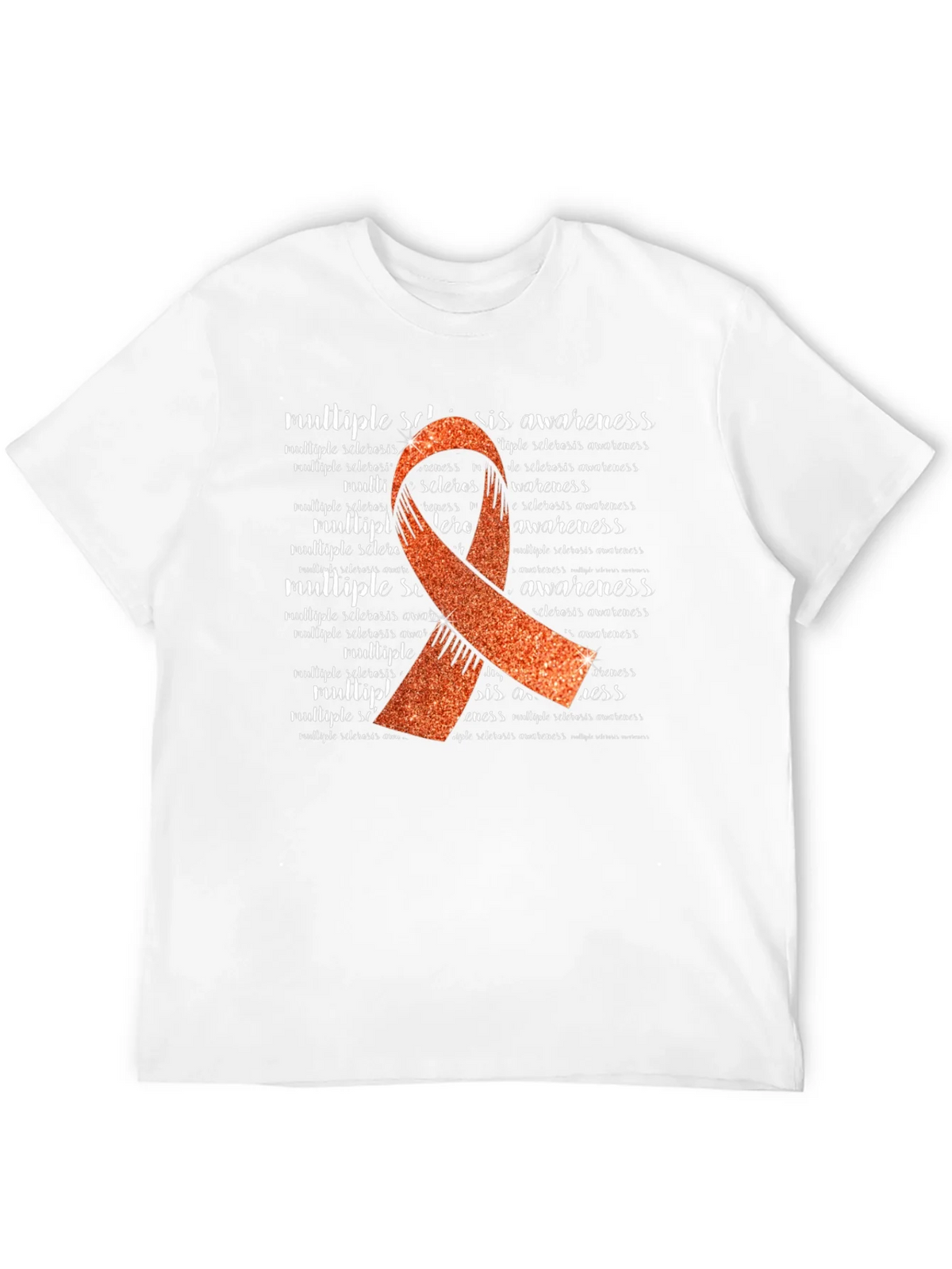 Multiple Sclerosis Awareness Ribbon T-Shirt product image 11