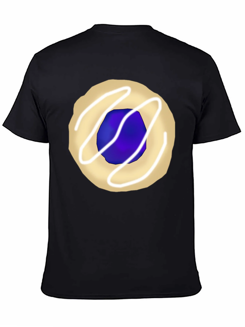 Cookie Graphic Tee - Black Casual T-Shirt product image 4
