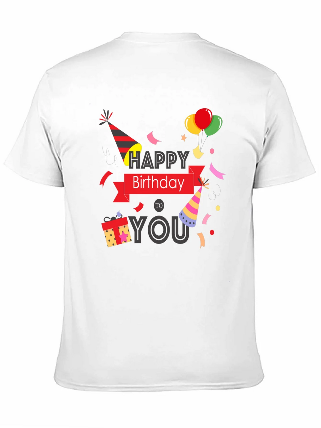 Happy Birthday Graphic Print T-Shirt product image 9