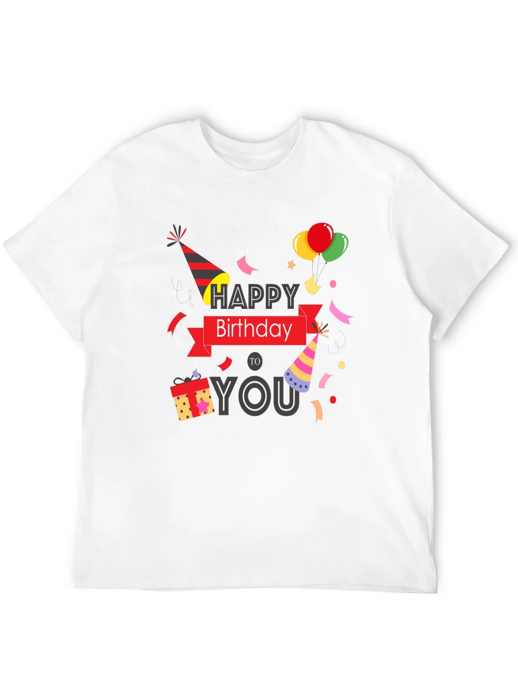 Happy Birthday Graphic Print T-Shirt product image 10