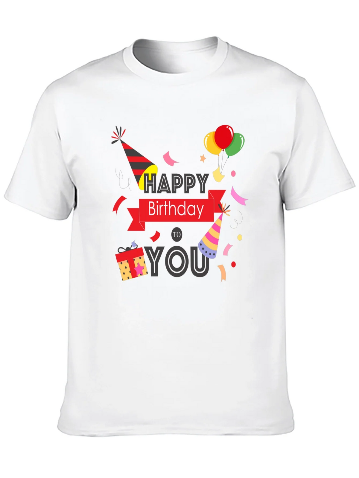 Happy Birthday Graphic Print T-Shirt product image 8