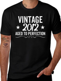 Vintage 2012 Aged to Perfection Graphic Tee product image 1