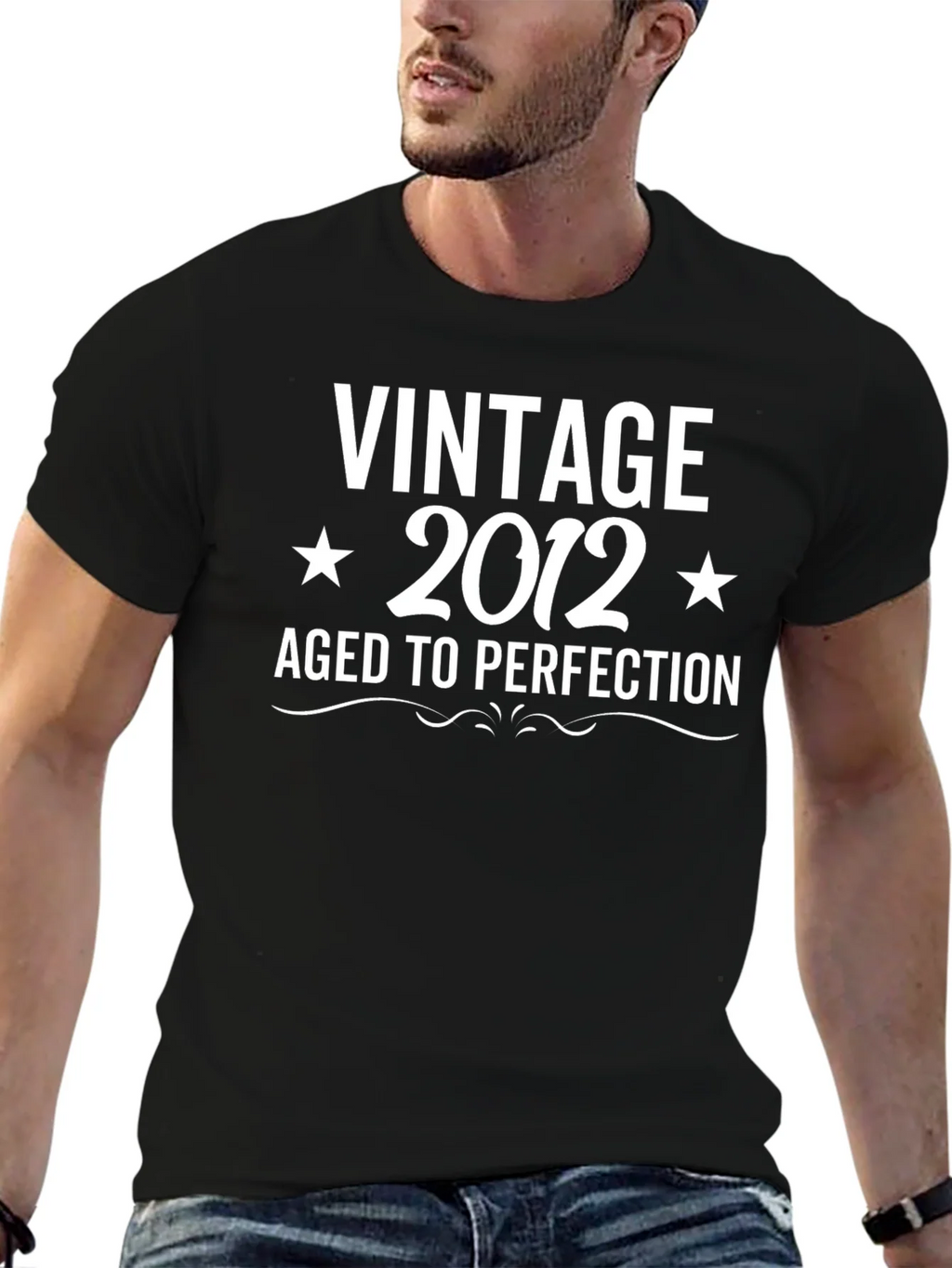 Vintage 2012 Aged to Perfection Graphic Tee product image 6