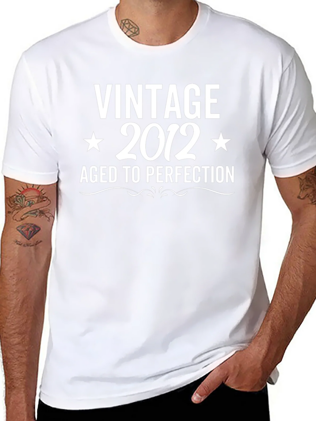 Vintage 2012 Aged to Perfection Graphic Tee product image 7