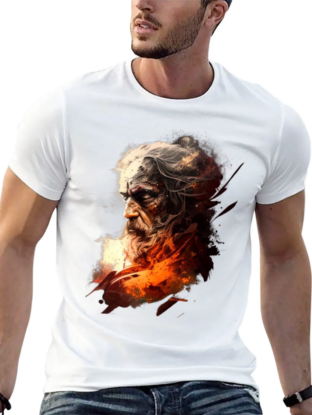 Wizard Graphic Black T-Shirt product image 12