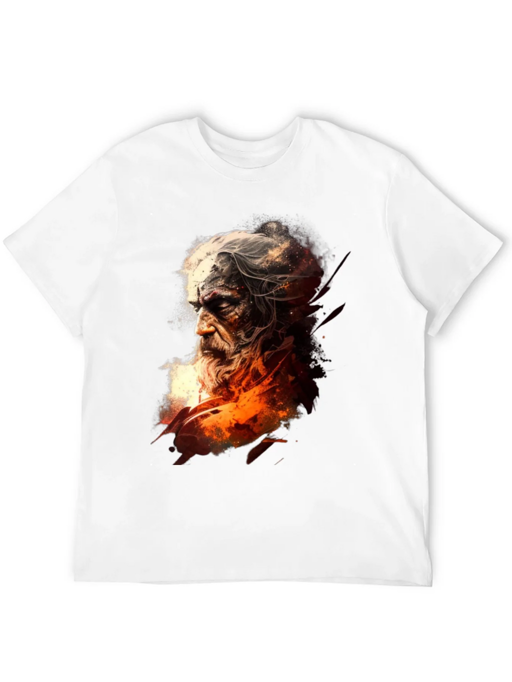 Wizard Graphic Black T-Shirt product image 11