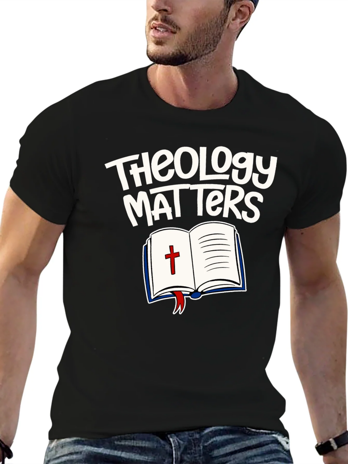 Theology Matters Graphic T-Shirt product image 6