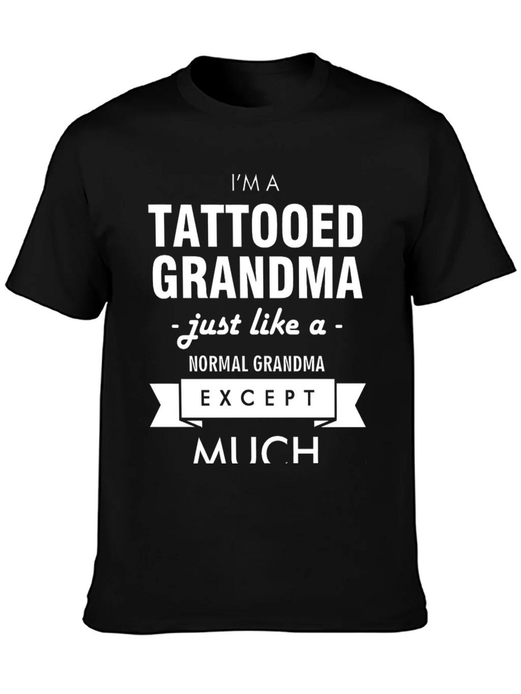 Tattooed Grandma Graphic Novelty T-Shirt product image 3