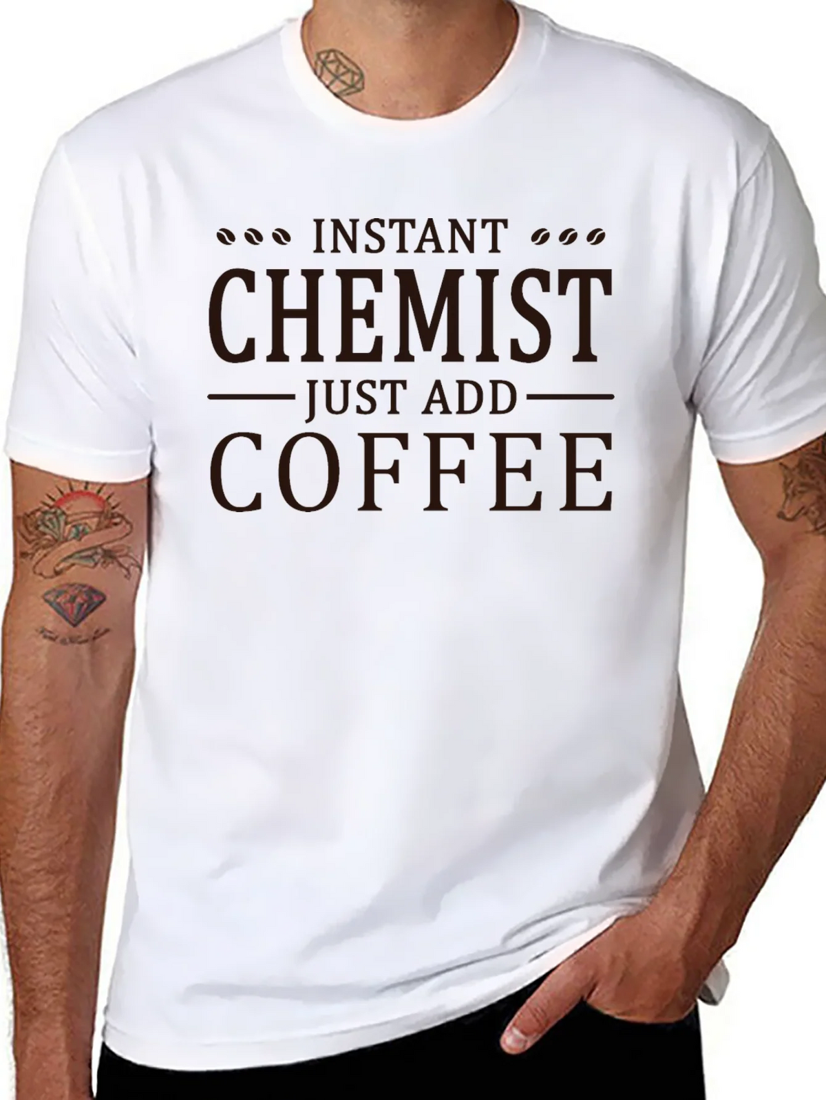 Instant Chemist Add Coffee T-Shirt product image 7
