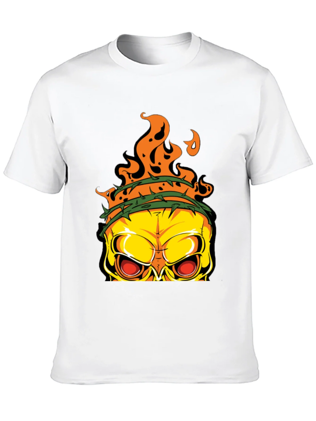 Edgy Skull Graphic T-Shirt - Mens Black Tee product image 9