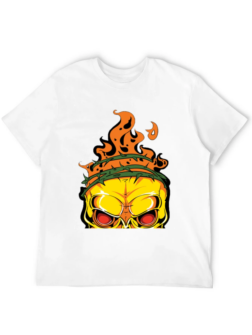 Edgy Skull Graphic T-Shirt - Mens Black Tee product image 11