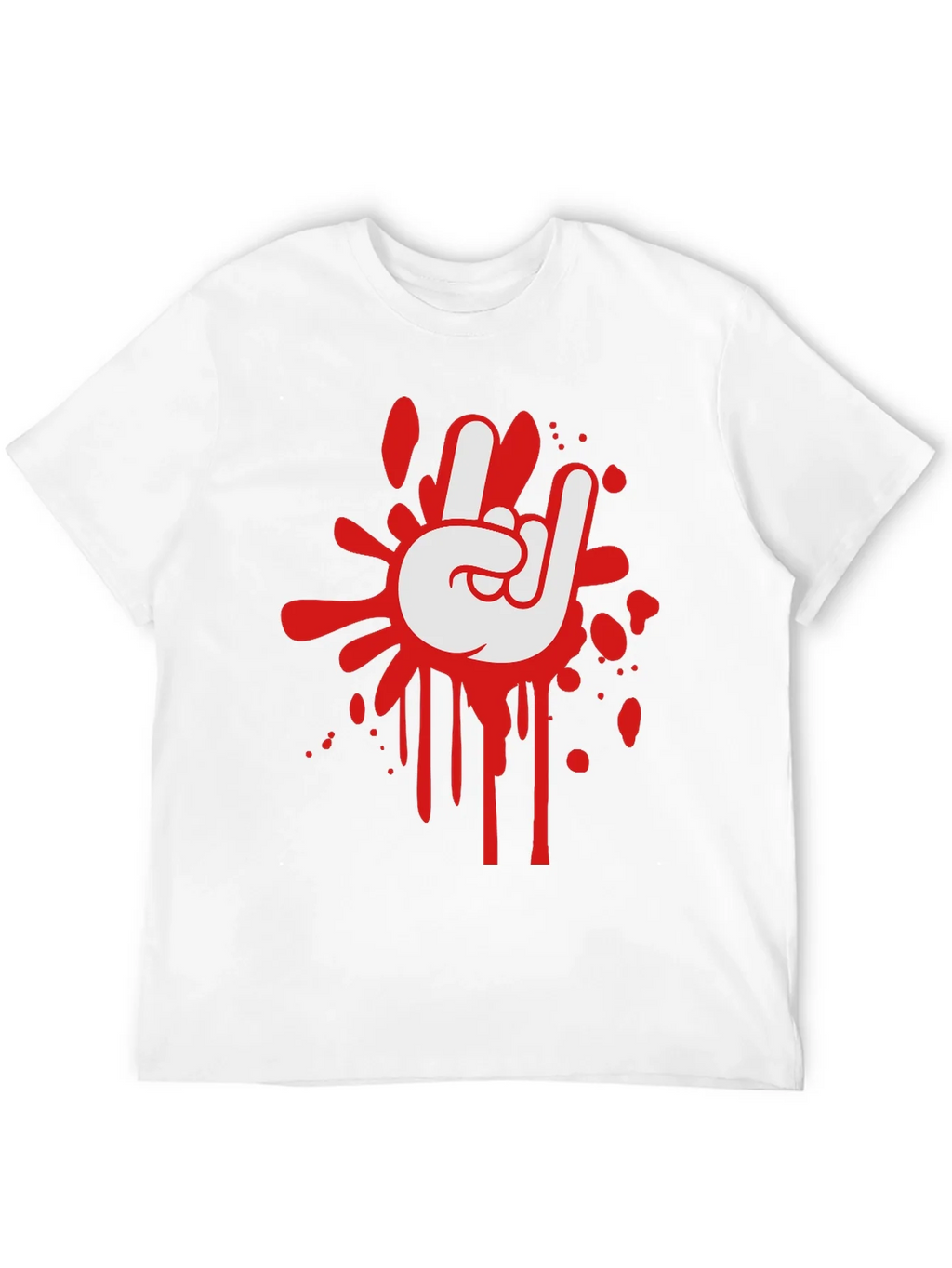 Rock On Graphic Black T-Shirt product image 11