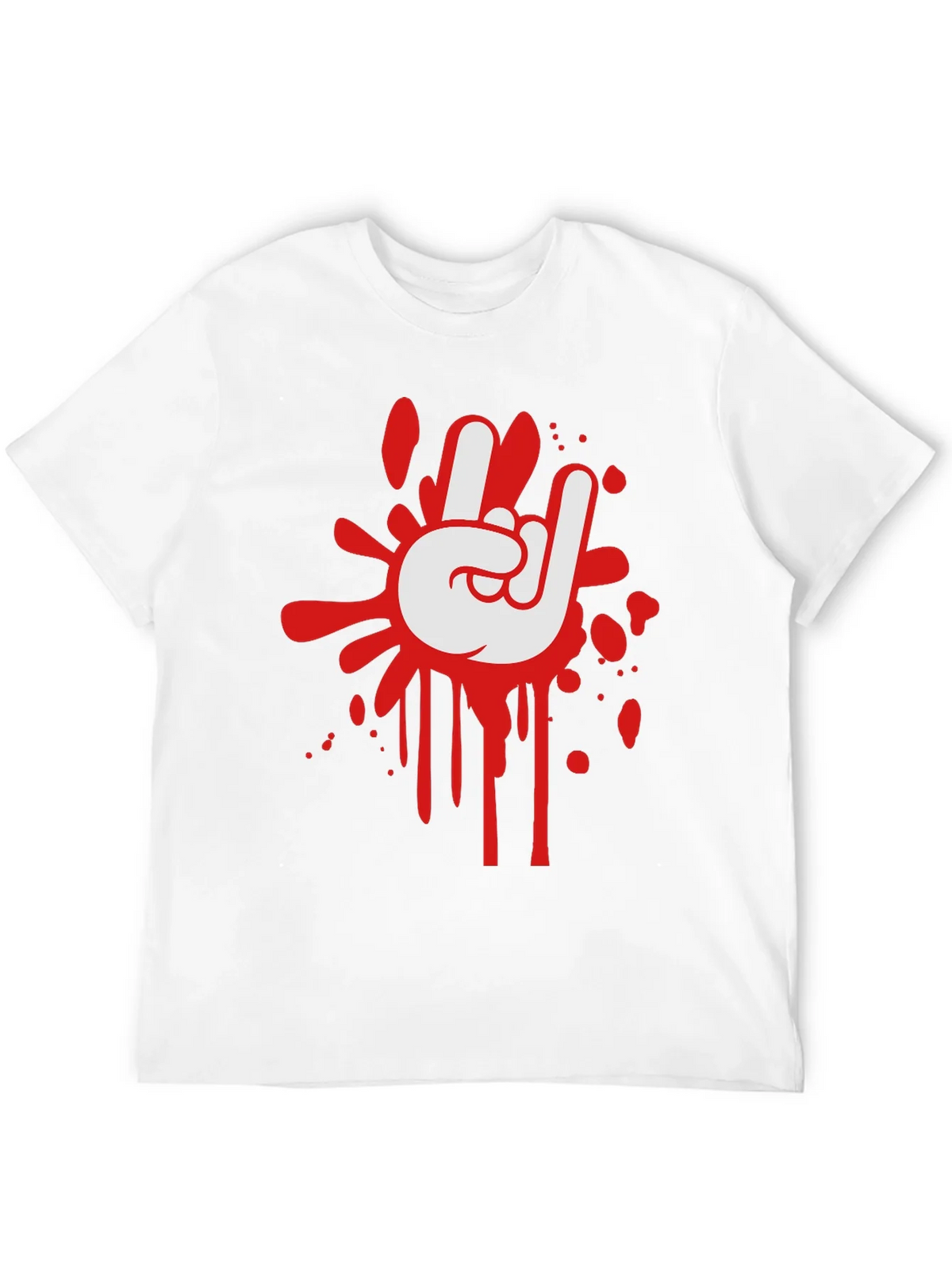Rock On Graphic Black T-Shirt product image 11