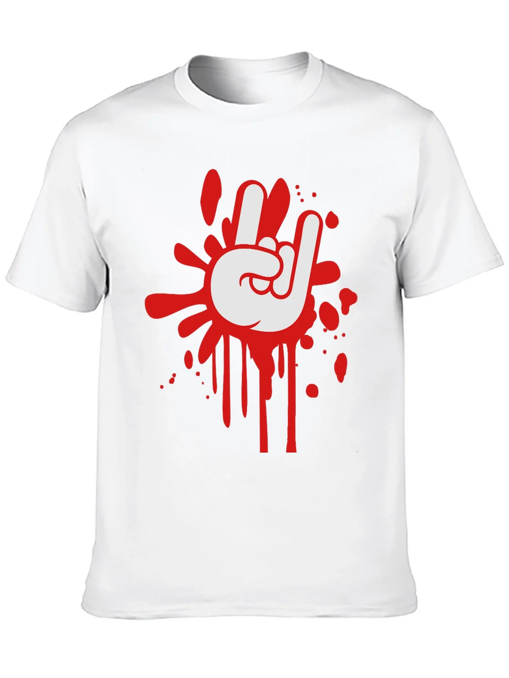 Rock On Graphic Black T-Shirt product image 9