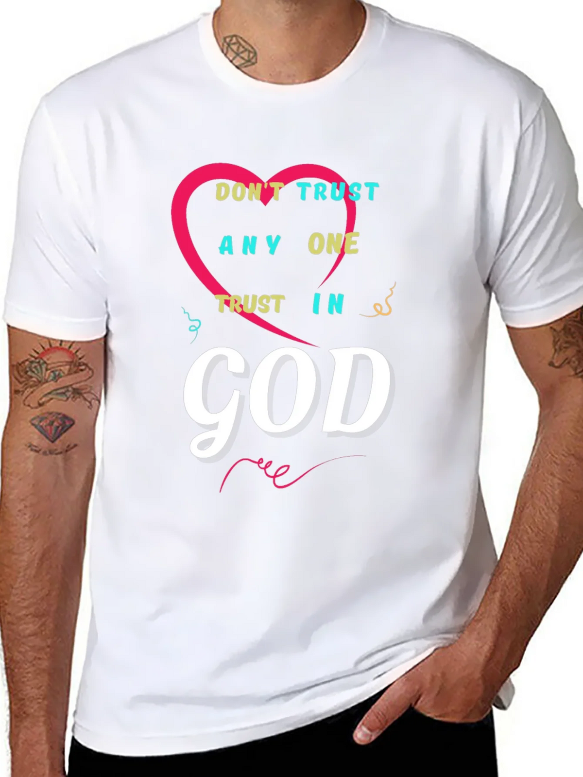 Trust In God Graphic T-Shirt product image 4