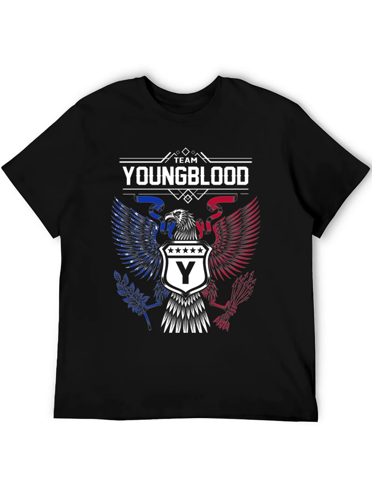 Team Youngblood Eagle Graphic Black T-Shirt product image 5