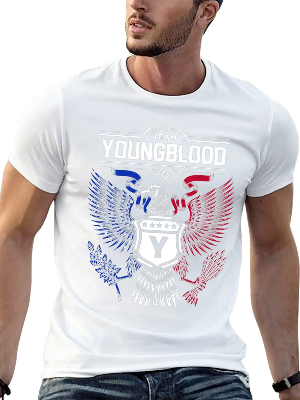 Team Youngblood Eagle Graphic Black T-Shirt product image 12