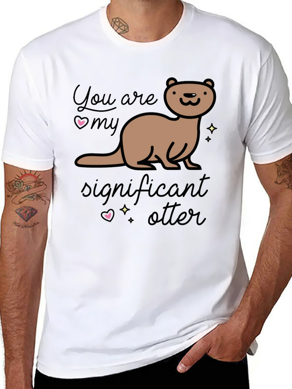 Significant Otter T-Shirt - Cute Animal Graphic Tee product image 6