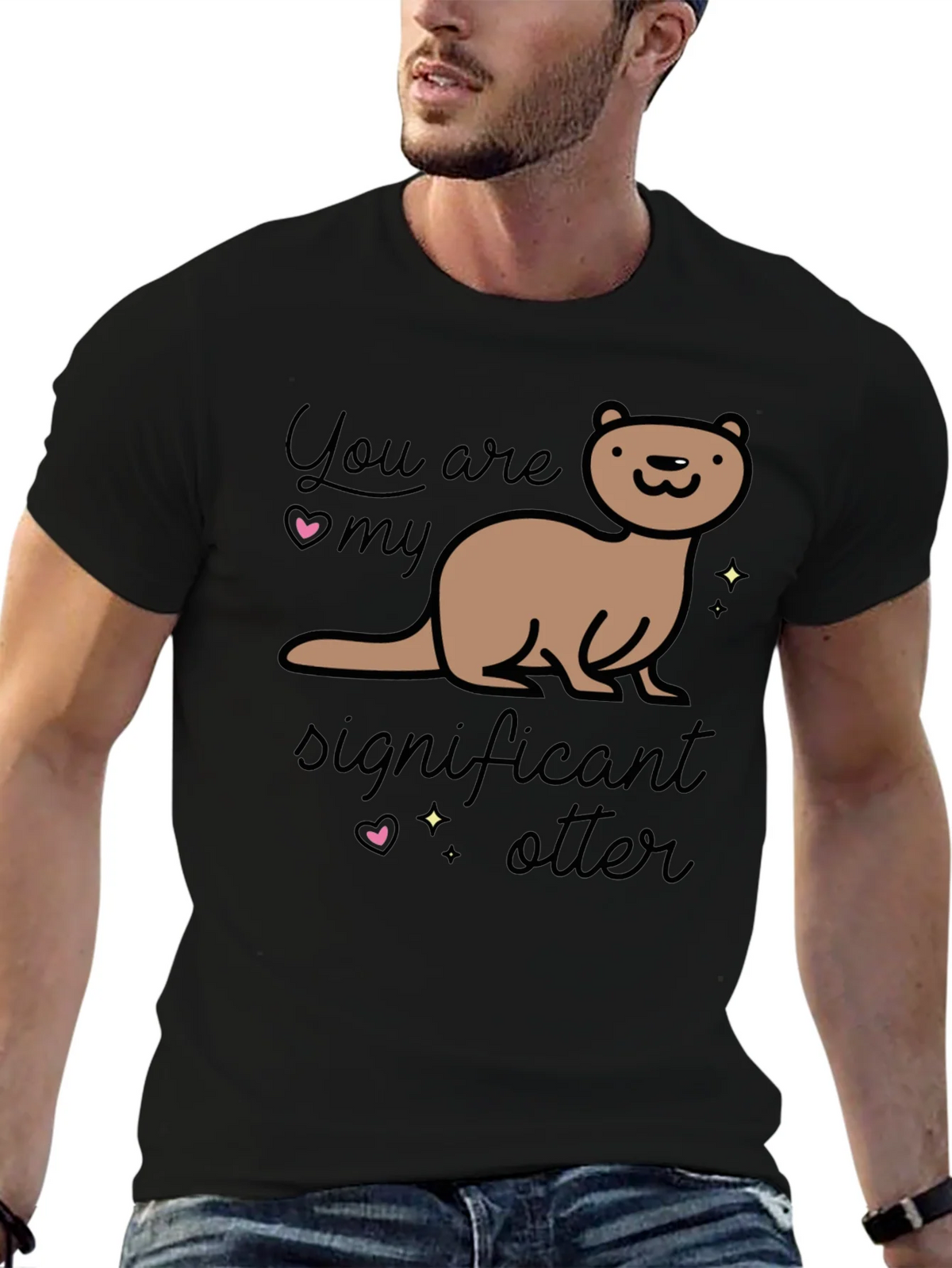 Significant Otter T-Shirt - Cute Animal Graphic Tee product image 5