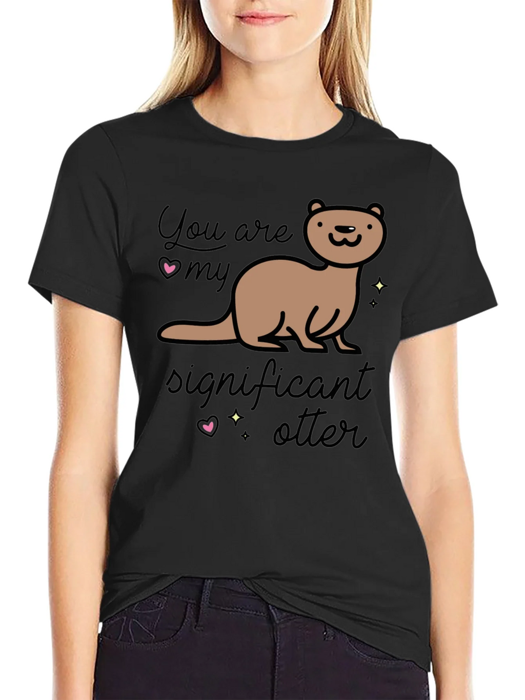 Significant Otter T-Shirt - Cute Animal Graphic Tee product image 2