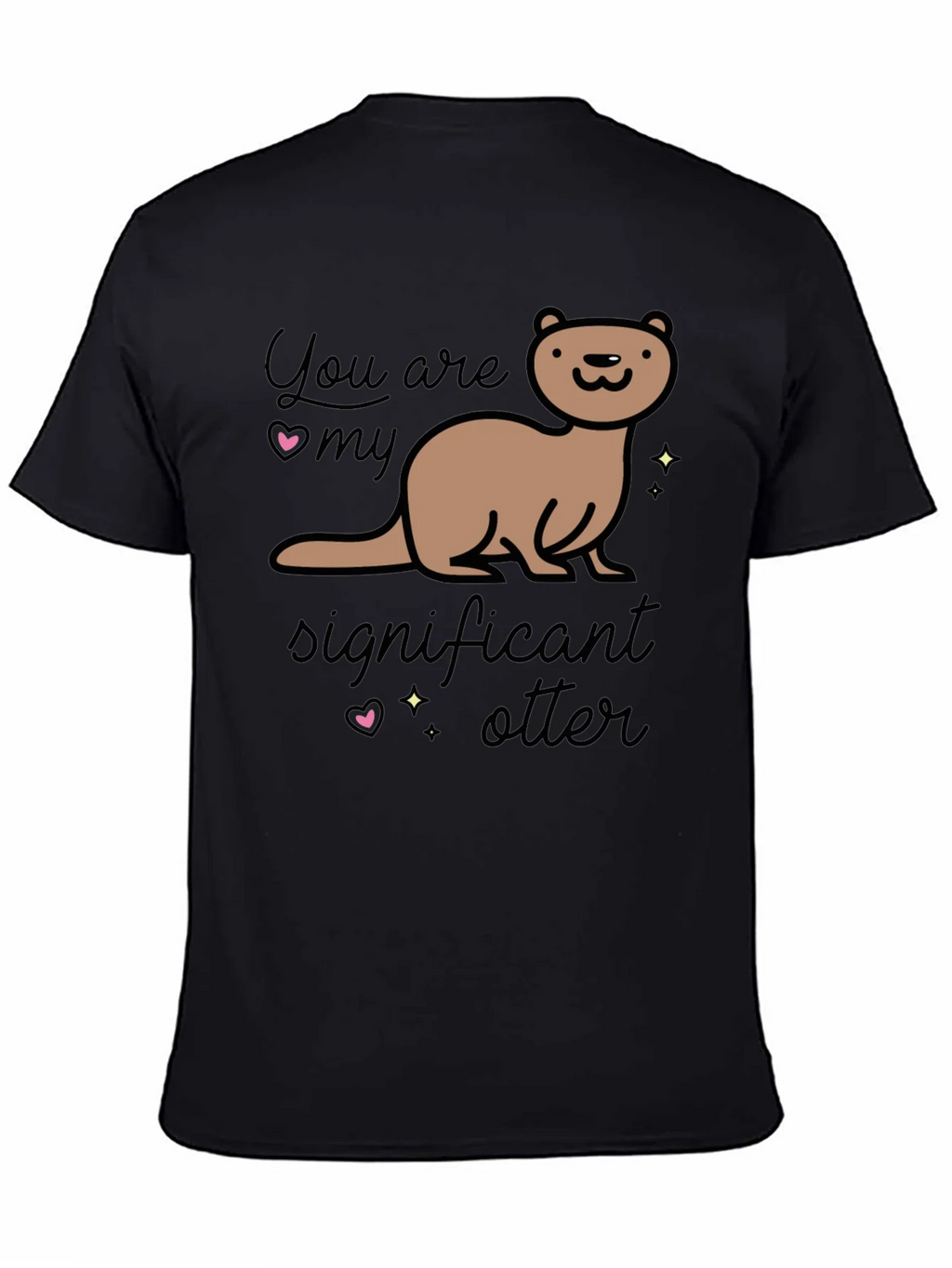 Significant Otter T-Shirt - Cute Animal Graphic Tee product image 3