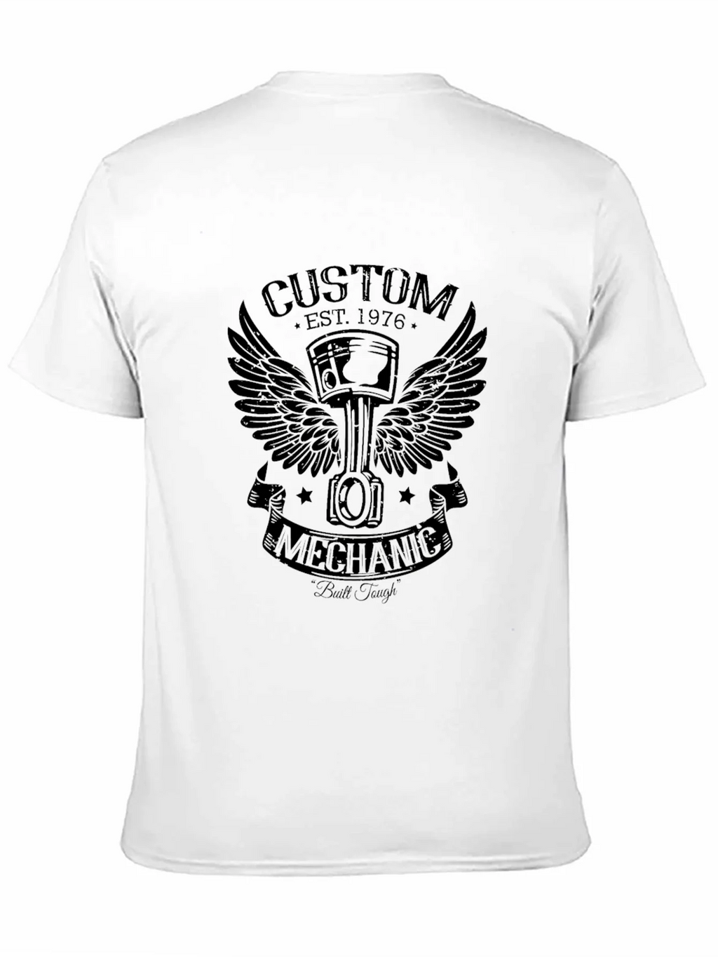 Custom Mechanic Est. 1976 T-Shirt product image 10