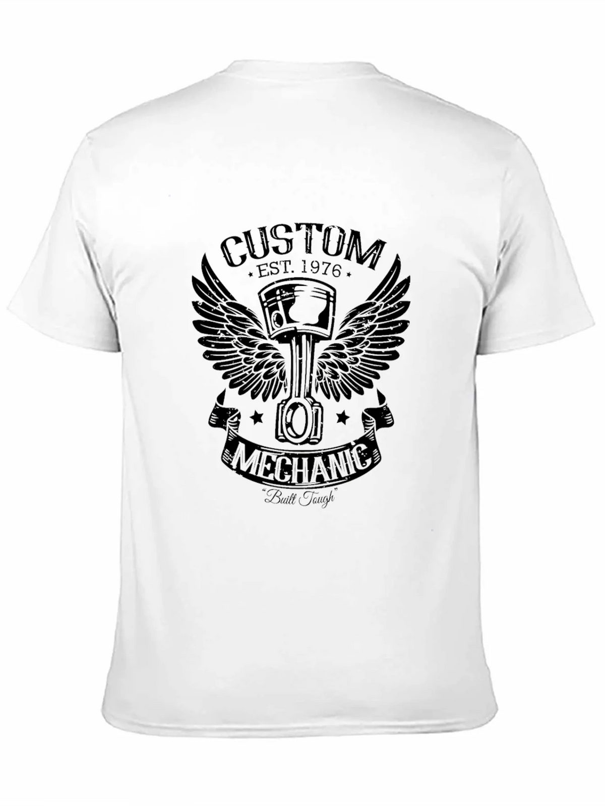 Custom Mechanic Est. 1976 T-Shirt product image 10
