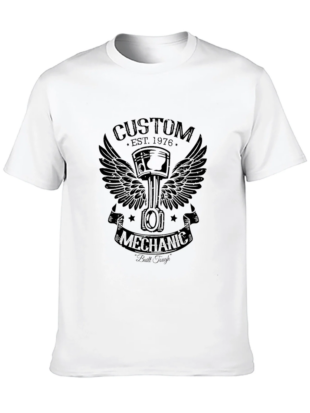 Custom Mechanic Est. 1976 T-Shirt product image 9