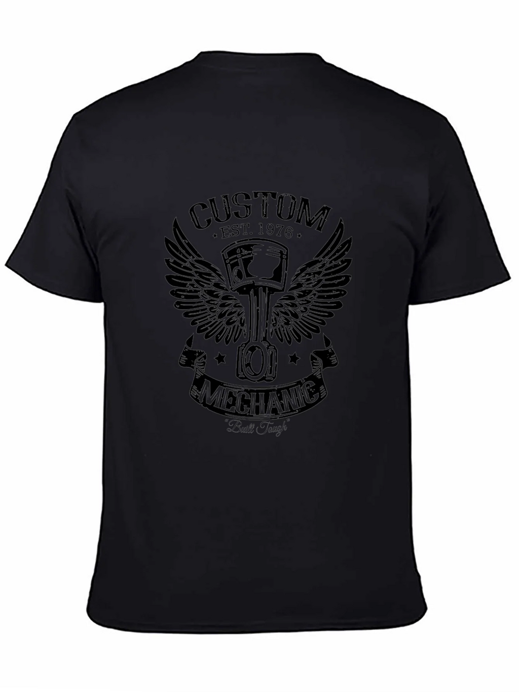 Custom Mechanic Est. 1976 T-Shirt product image 4