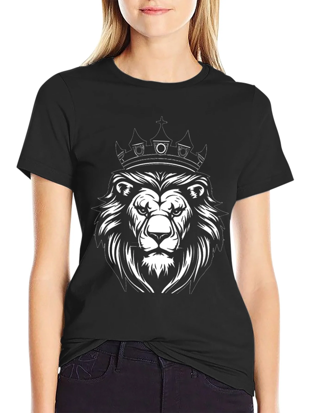 Lion King Graphic Black T-Shirt product image 2