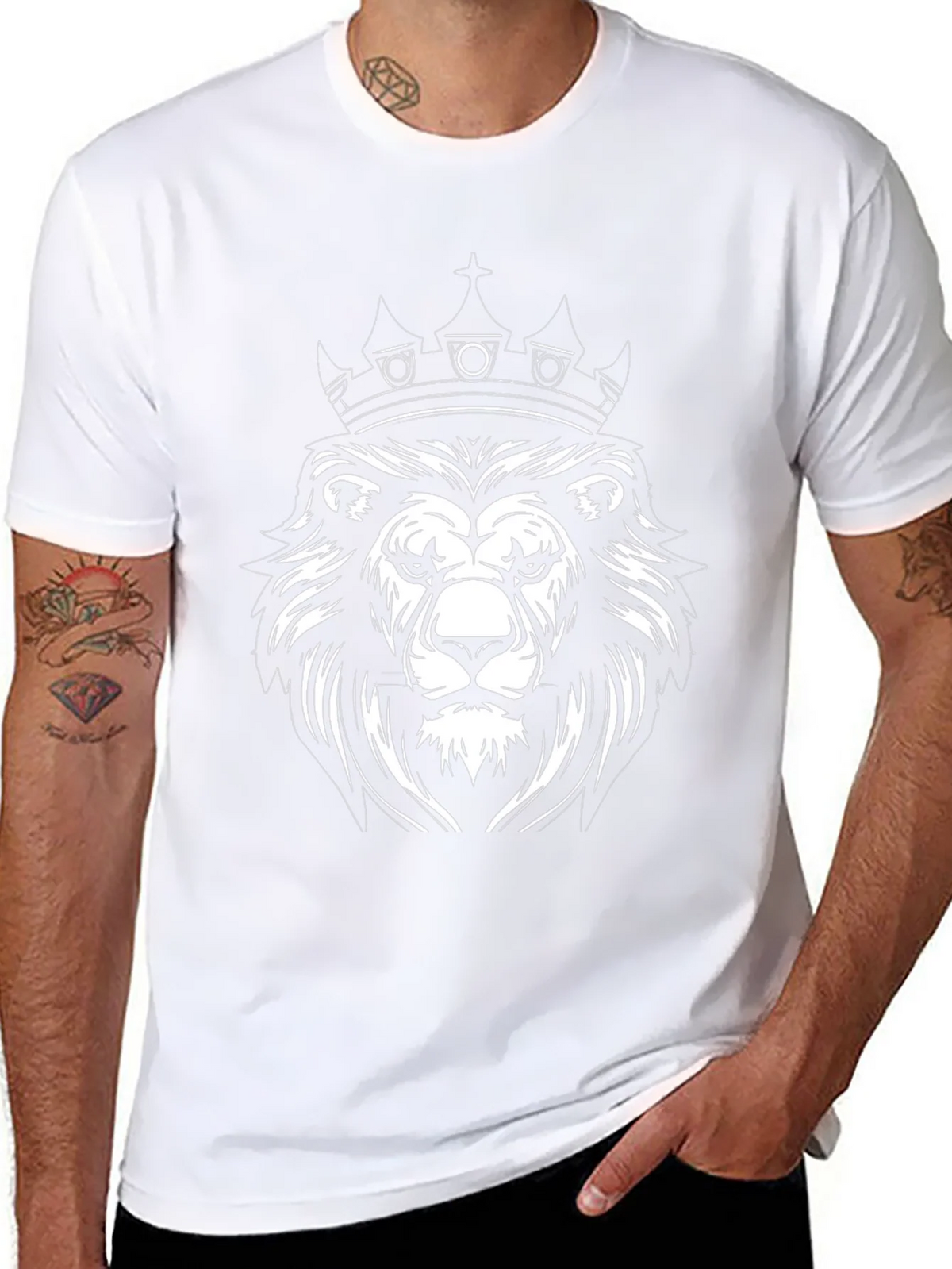 Lion King Graphic Black T-Shirt product image 7