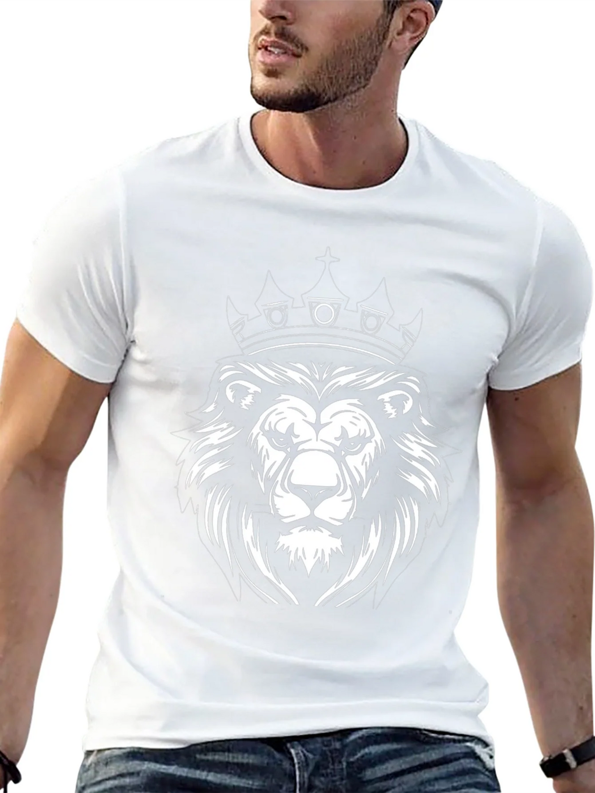 Lion King Graphic Black T-Shirt product image 12