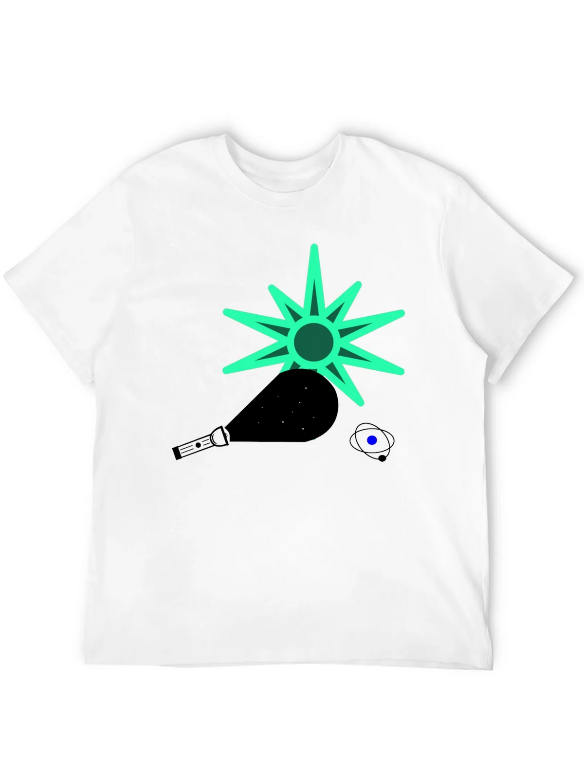 Cosmic Graphic Tee - Black T-Shirt product image 6