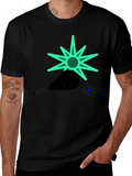 Cosmic Graphic Tee - Black T-Shirt product image 1