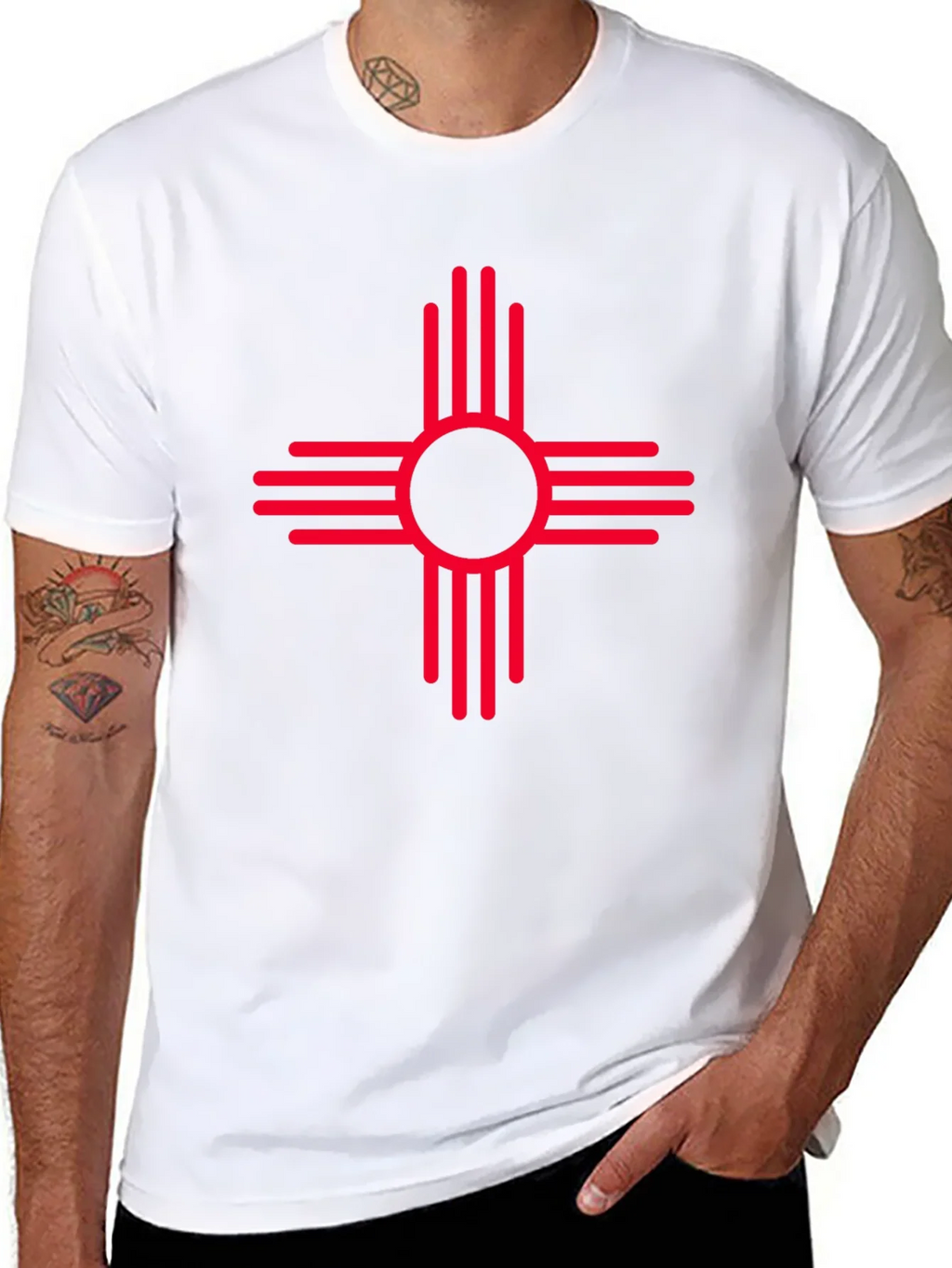 Zia Symbol Graphic T-Shirt product image 7